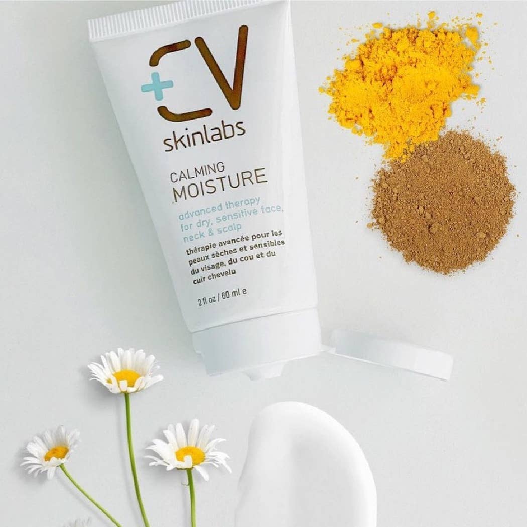 CV Skinlanbs Calming Moisture for Face-Neck-and-Scalp 2 oz