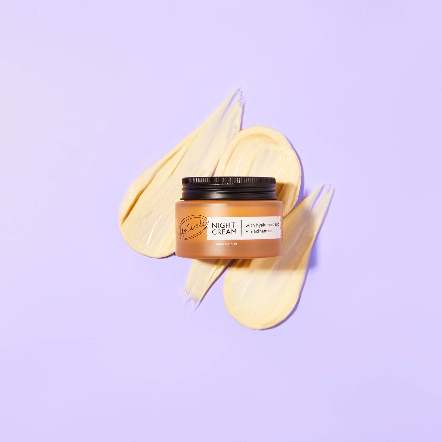 UpCircle Eco Anti-Aging Spa Night Cream with Hyaluronic Acid and Niacinamide