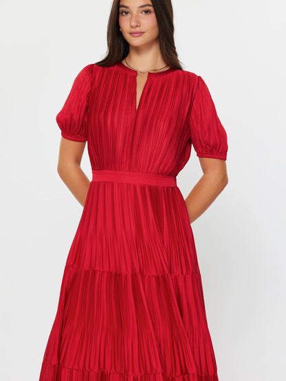 Current Air Pleated Maxi Dress