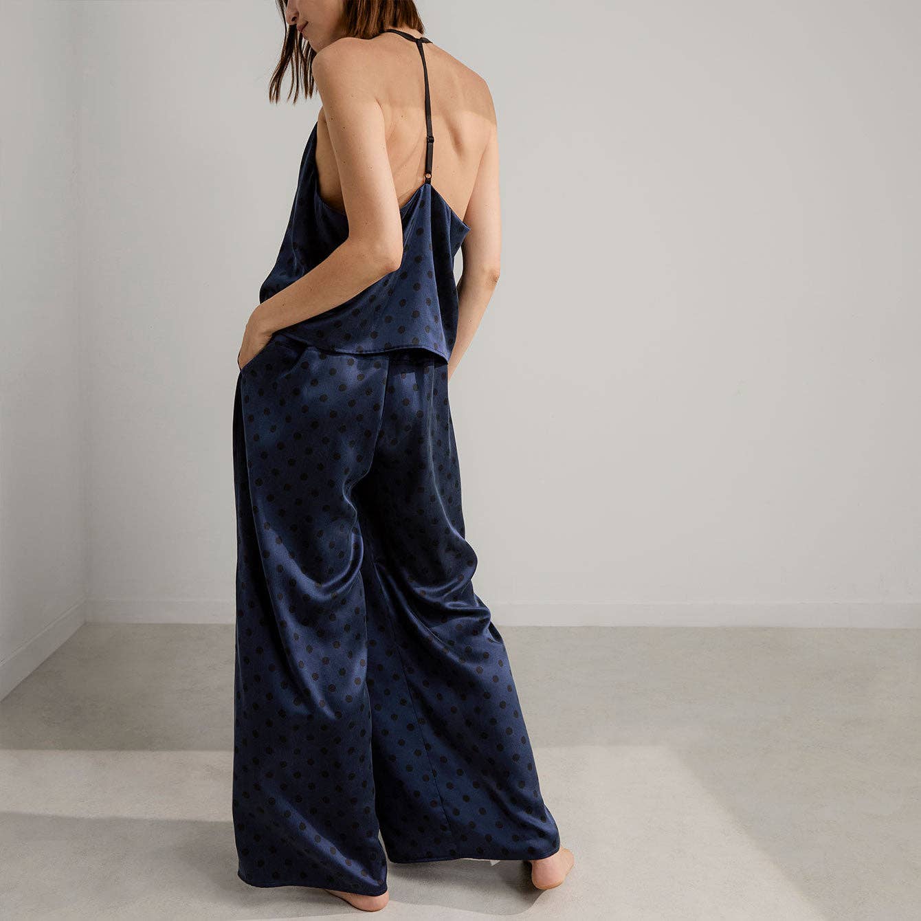 Washable Silk Cami Pant Set