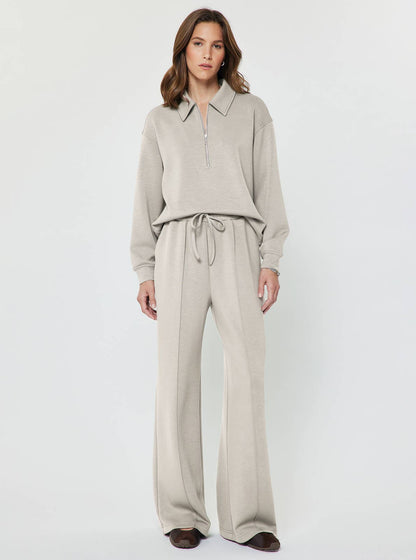 Current Air Wide Leg Modal Drawstring Sweatpants