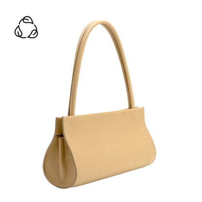 Melie Bianco Ryleigh Yellow Recycled Vegan Leather Shoulder Bag