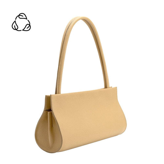 Melie Bianco Ryleigh Yellow Recycled Vegan Leather Shoulder Bag