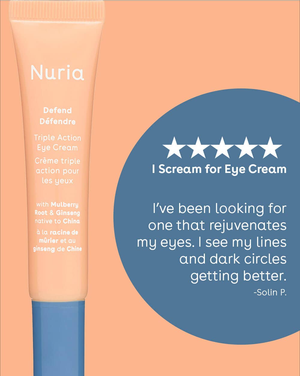 Nuria Beauty Defend Triple Action Eye Cream