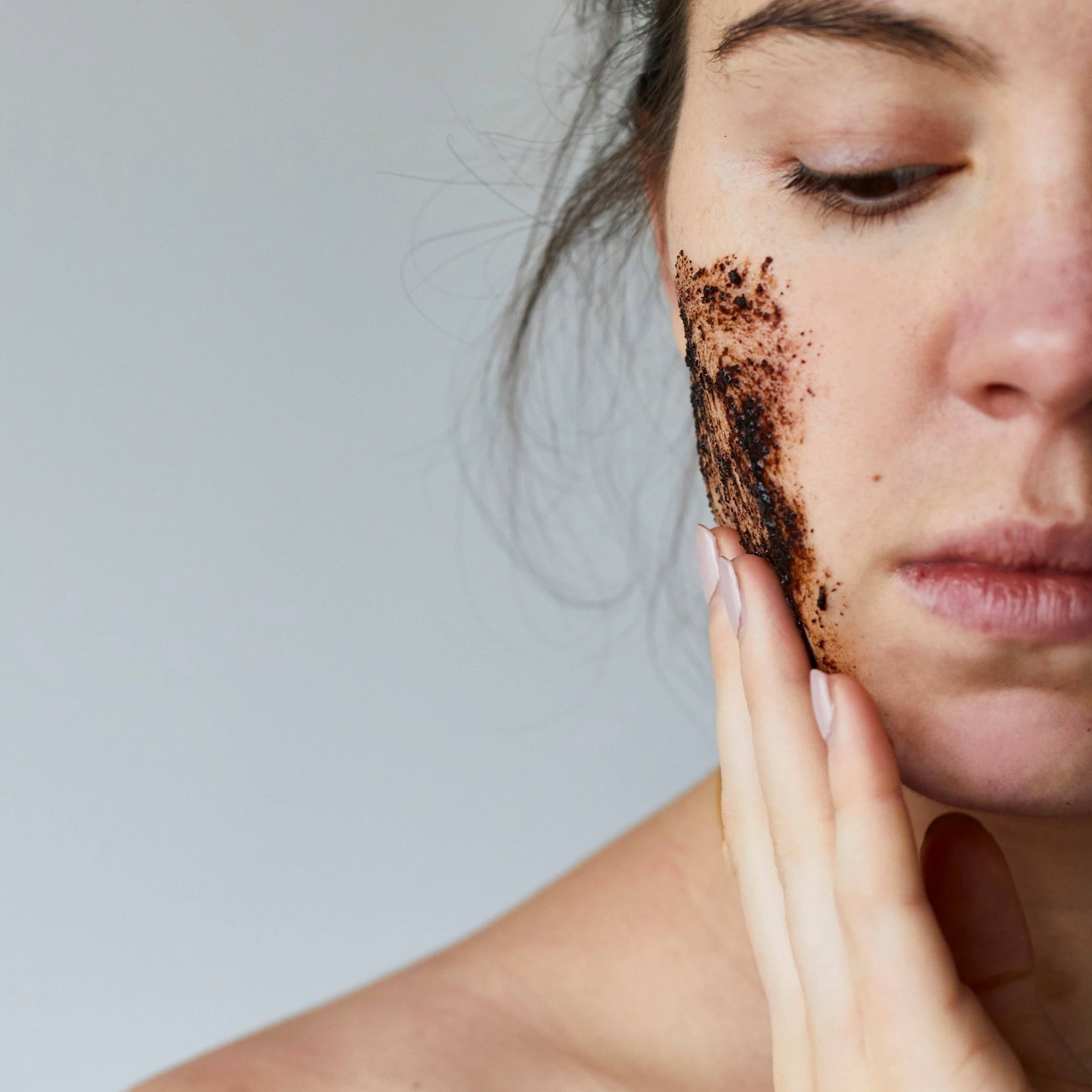 UpCircle Zero Waste Vegan Face Scrub with Coffee + Rosehip Citrus blend Exfoliator