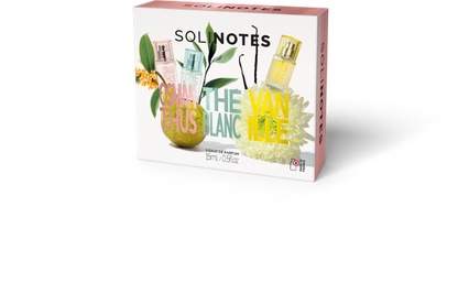 Solinotes Minis Feel Good Eau De Parfum Discovery Set -Osmanthus, White Tea, Vanilla