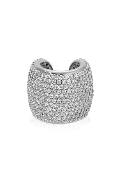 Ettika Crystal Statement Chunky Ear Cuff