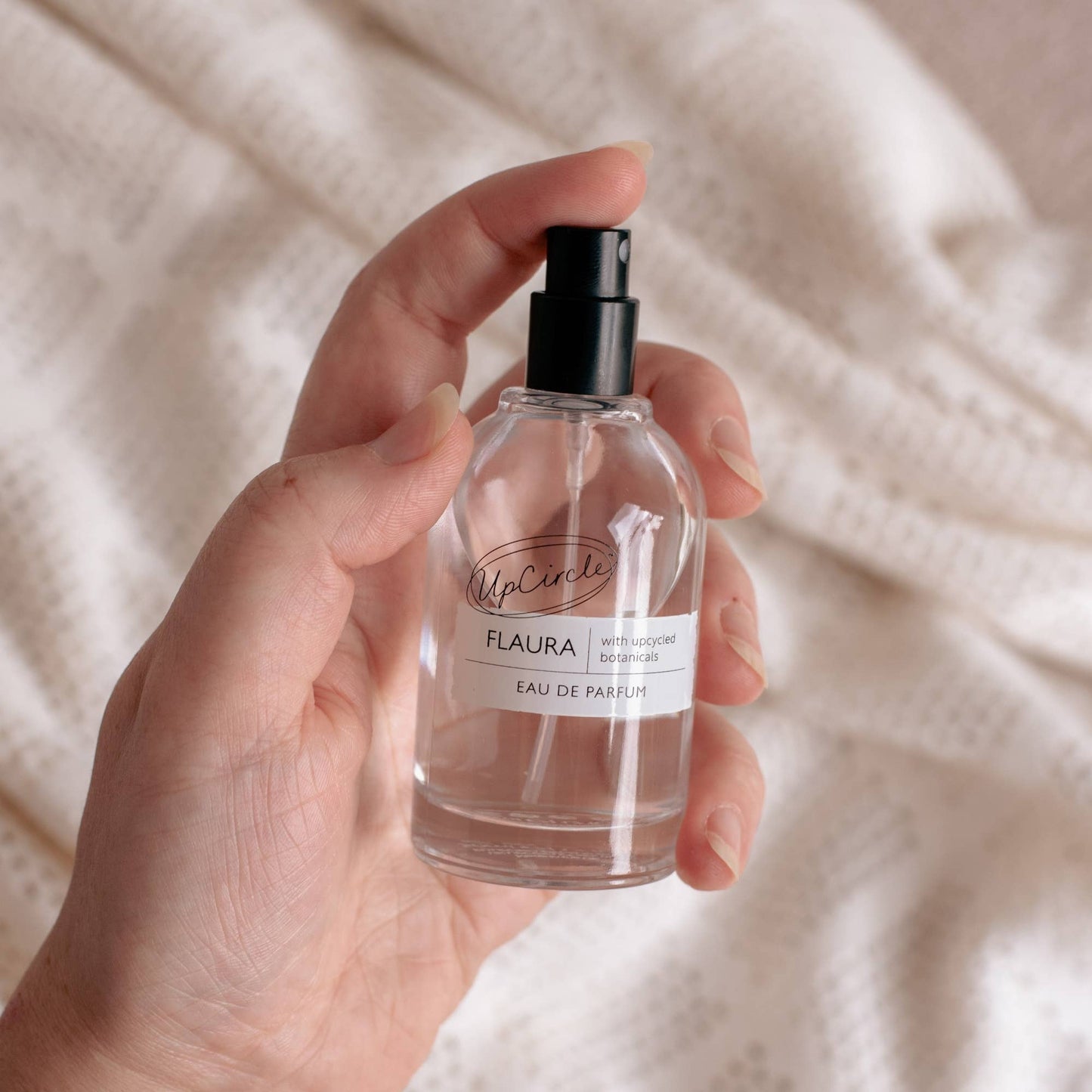 UpCircle Flaura Eau de Parfum - Upcycled Eco-Friendly Vegan Fragrance