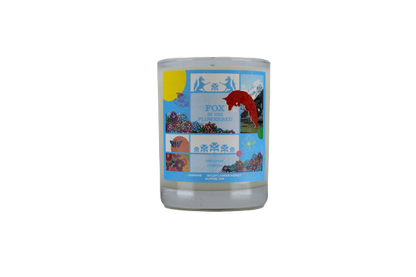 Fox in the Flowerbed - Candle
