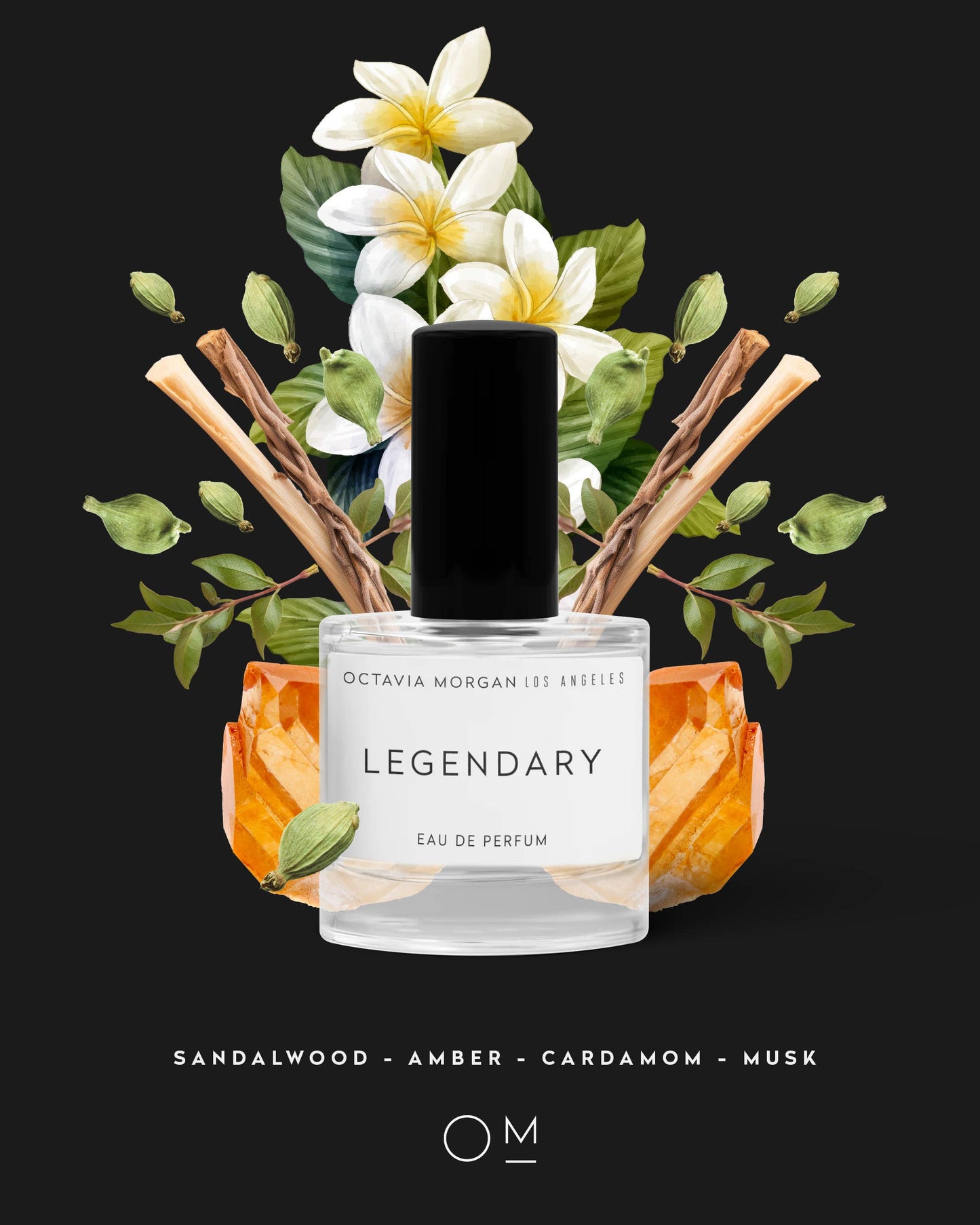 Octavia Morgan LEGENDARY Eau de Parfum 1.7 oz