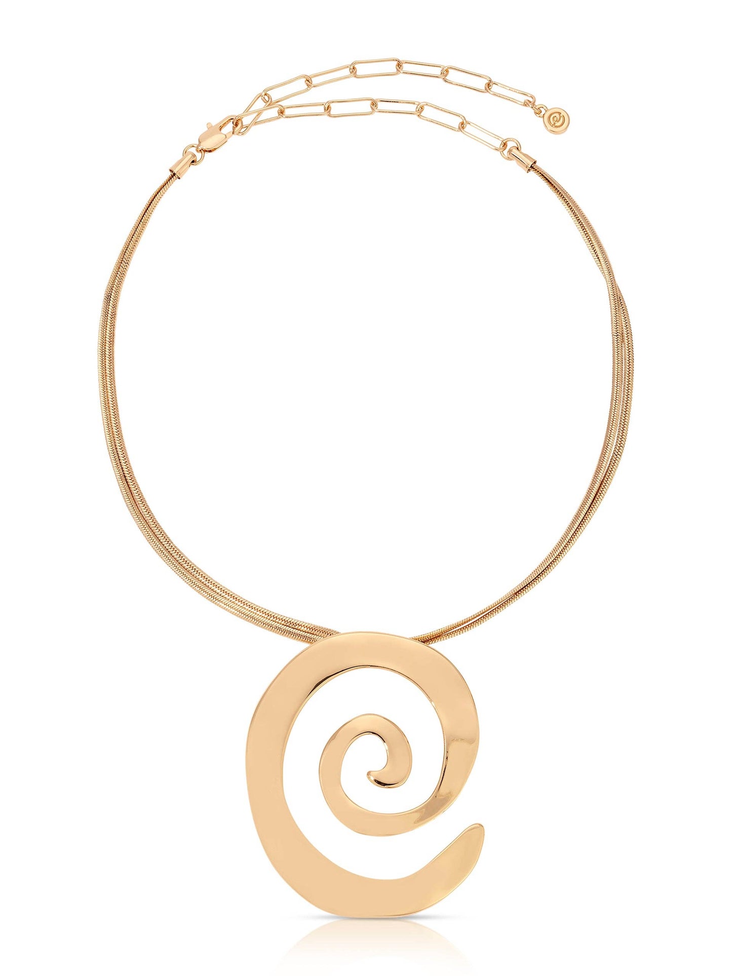 Ettika Aura Swirl Necklace