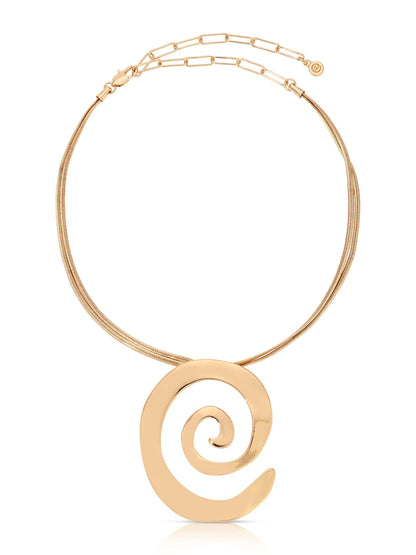 Ettika Aura Swirl Necklace