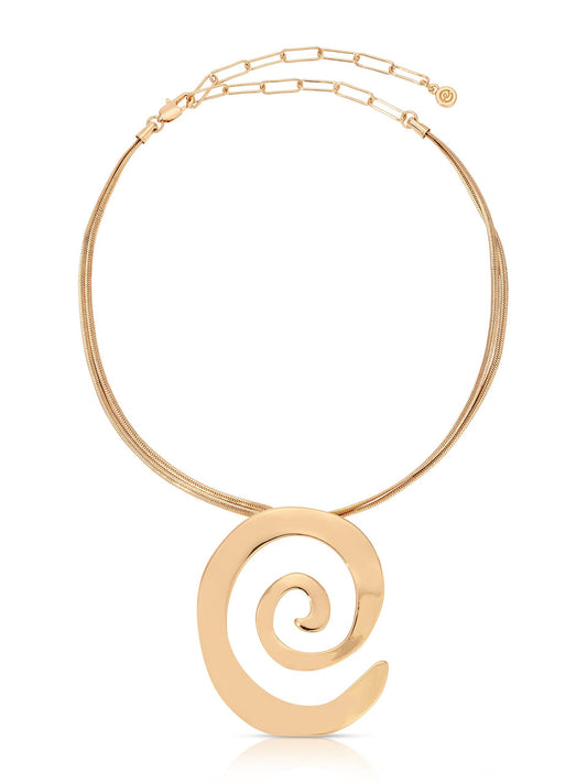 Ettika Aura Swirl Necklace