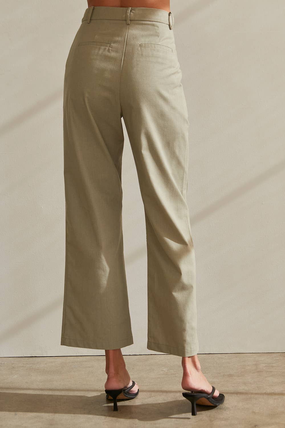 Crescent - Alayah Linen Blend Blazer & Trouser Set