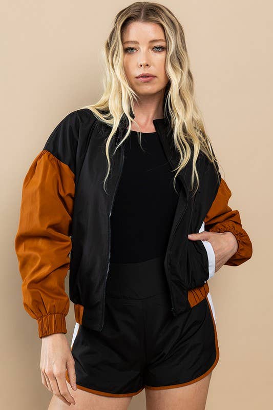 Multi Color Activewear Jacket