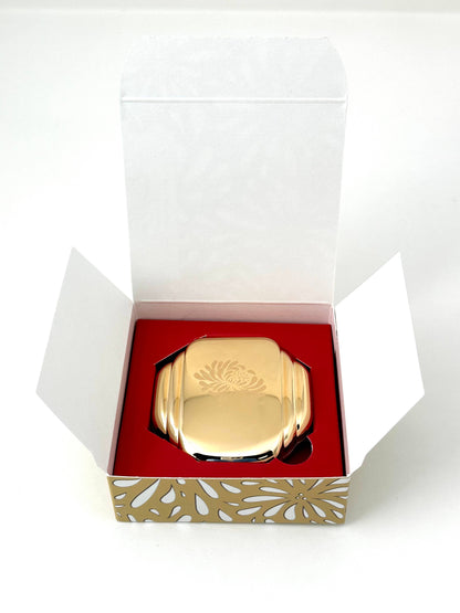 Moderne Refillable Plastic Compact With Mirror (Empty)