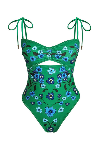 Jessie Zhao Eden Reversible One Piece Swimsuit