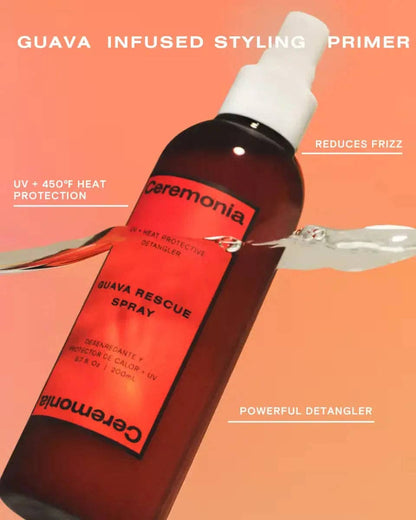 Ceremonia Guava Rescue UV and Heat Protectant Spray 6.7 fl oz