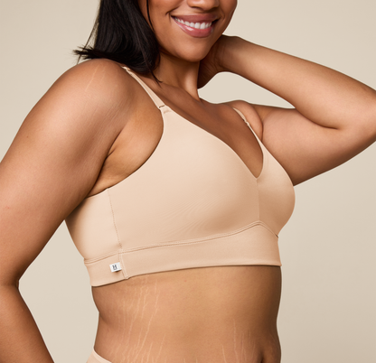 Harper Wilde Bliss Triangle Bralette - Beige