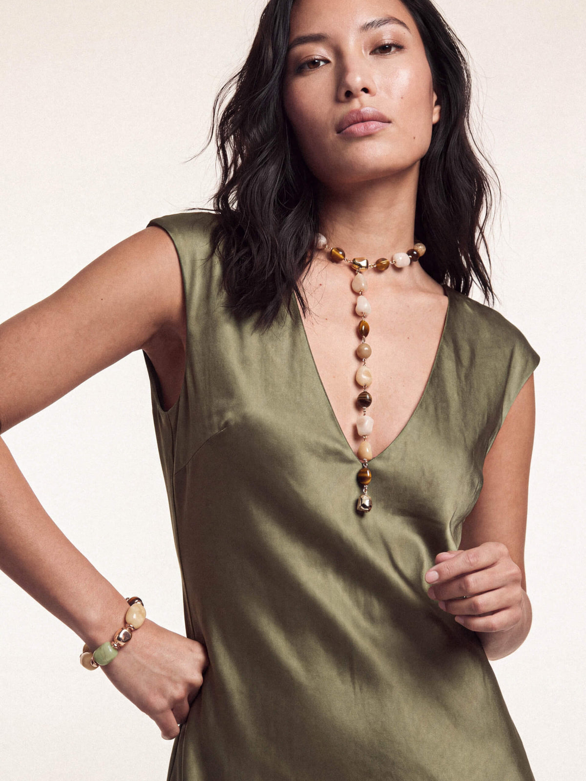 Ettika Serene Stone Lariat