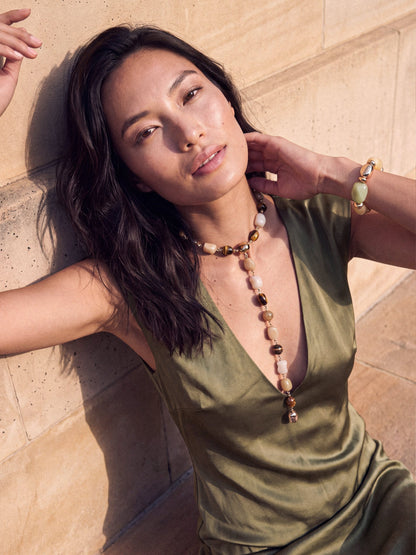 Ettika Serene Stone Lariat