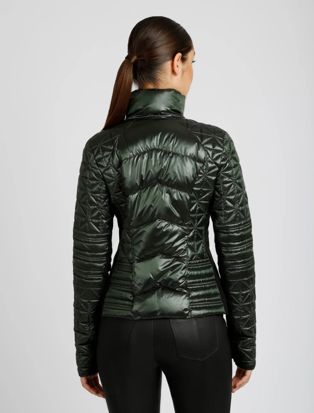 Blanc Noir Lightweight Down Filled Packable Puffer Jacket