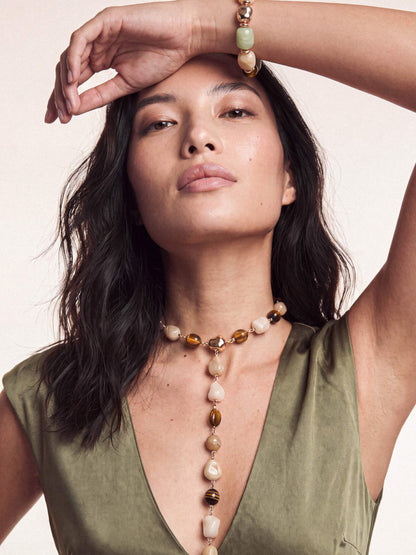 Ettika Serene Stone Lariat