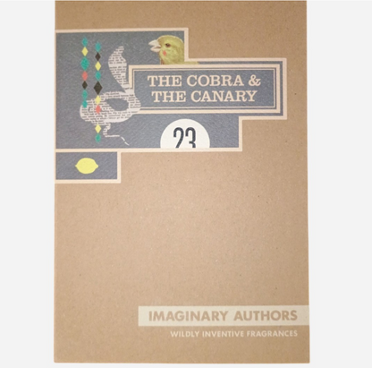Imaginary Authors The Cobra and the Canary-Clean Unisex Fragrance- Travel Size