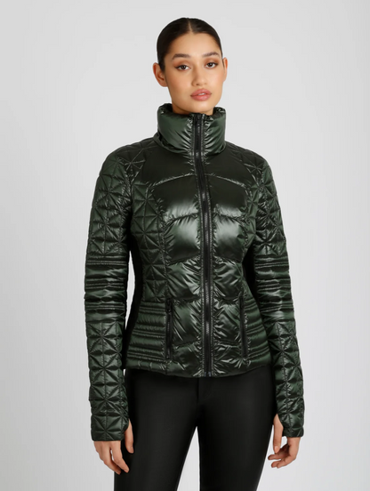 Blanc Noir Lightweight Down Filled Packable Puffer Jacket
