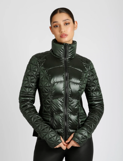 Blanc Noir Lightweight Down Filled Packable Puffer Jacket