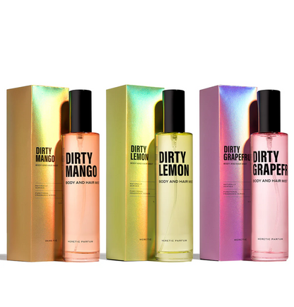 Heretic Parfum Dirty Body Mist Trio 3x 100ml