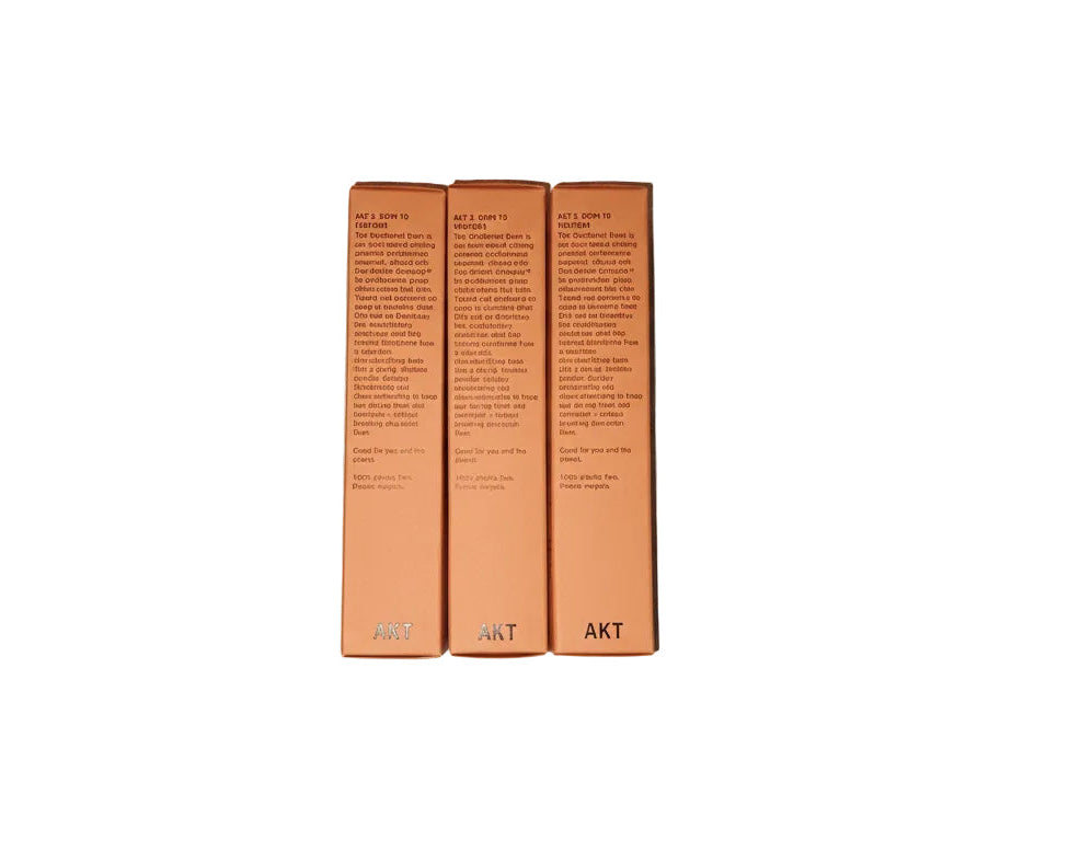 AKT Deodorant Balm SC.01 Orange Grove - aluminum-free - vegan 3 x 50 ml