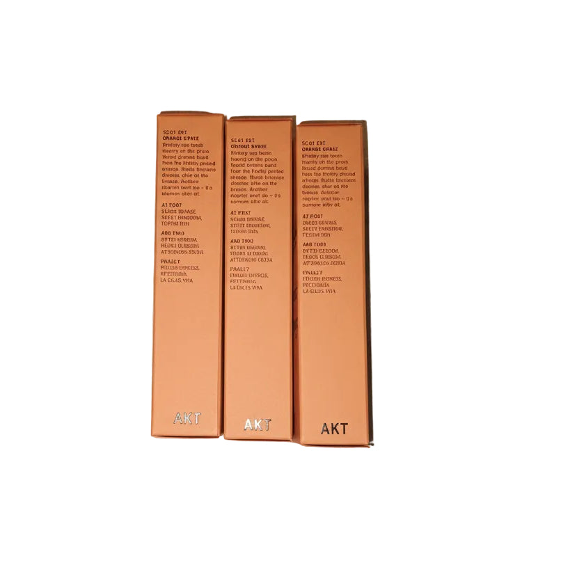 AKT Deodorant Balm SC.01 Orange Grove - aluminum-free - vegan 3 x 50 ml