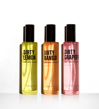 Heretic Parfum Dirty Body Mist Trio 3x 100ml